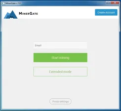 MinerGate МинерГате — скриншот 1
